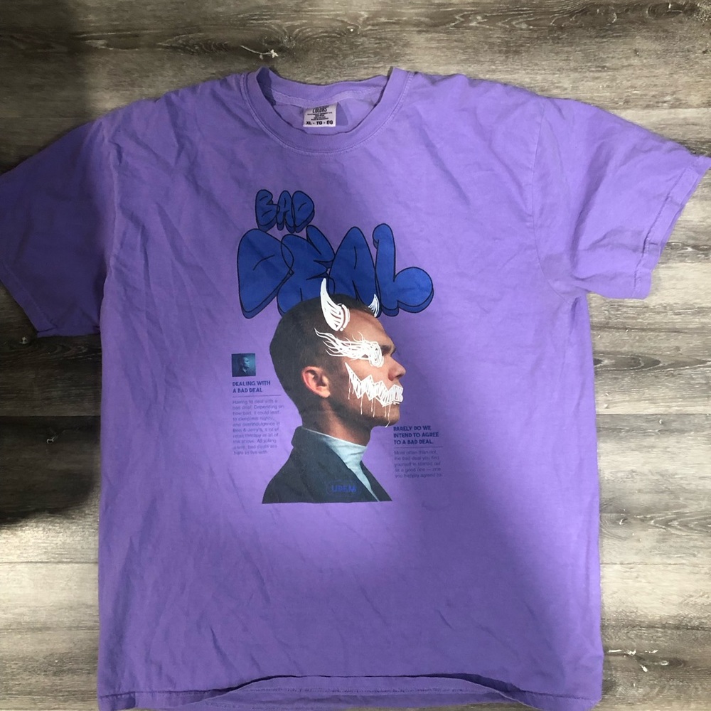 Bad Deal Tee Purple